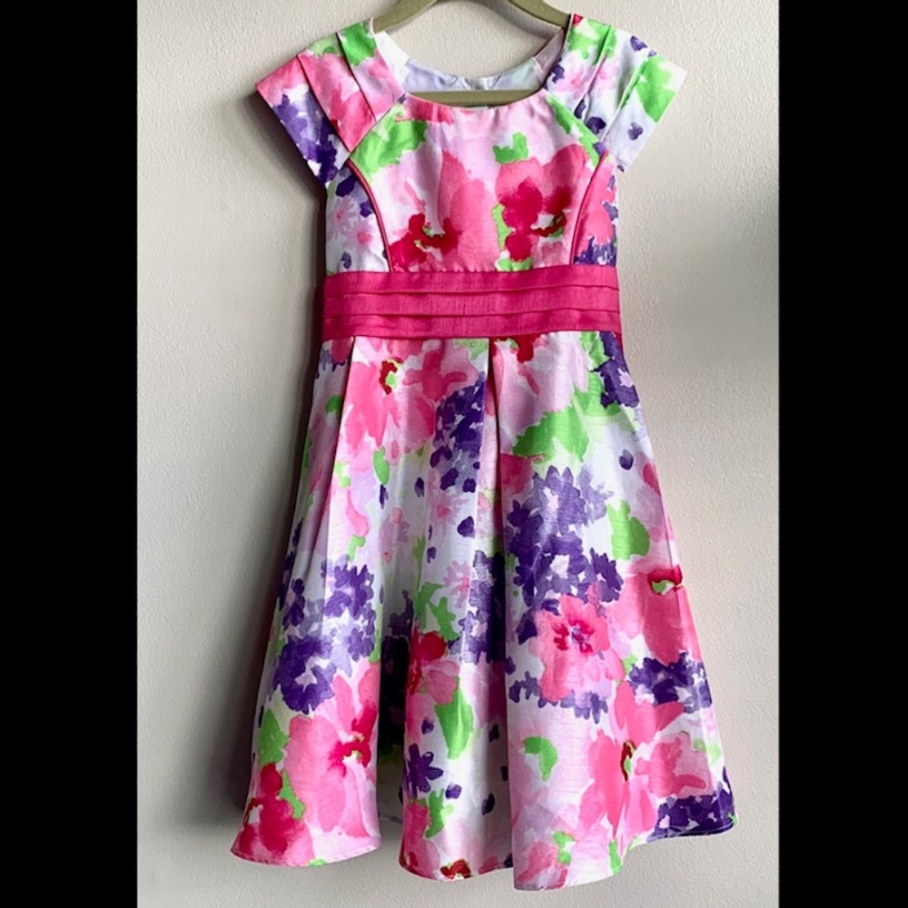3/$40 ⭐️ Jona Michelle Kids Floral Dress SIZE 6